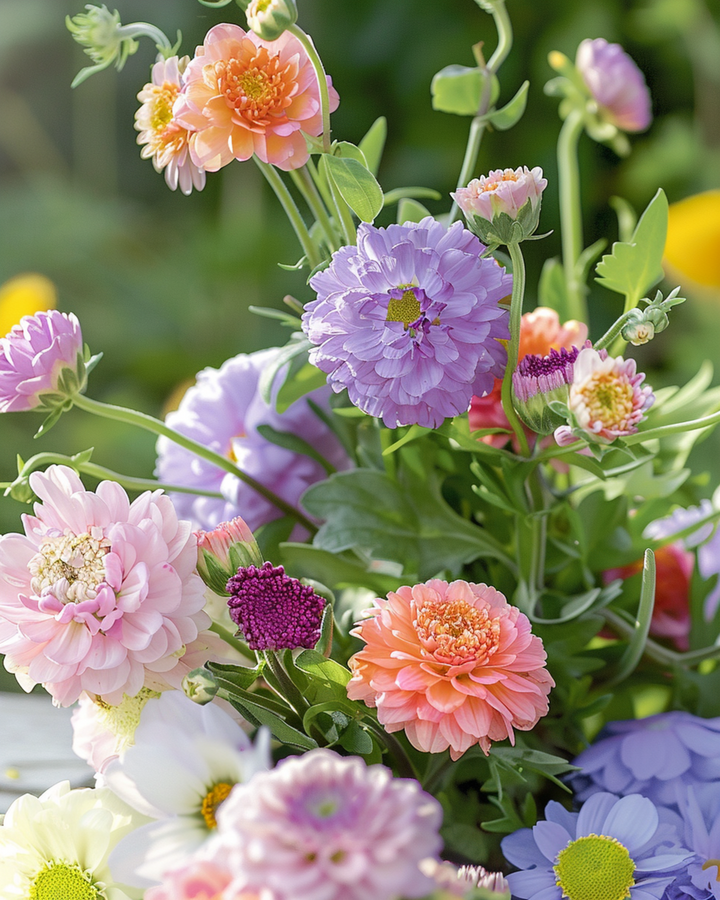Sommerblumen Stunning Pastel Mix Blooms Samen – einjährige Blume