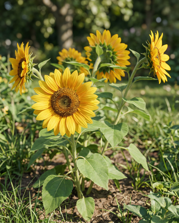 Sunflower Sunlit Bouquet Mix 75cm (Helianthus annuus) – annual flower seeds from SeedsChoice