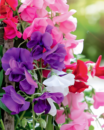 Sweet Pea Royal Family Mix seeds (Lathyrus odoratus) – annual flower