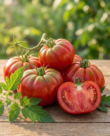 Fleischtomate Coeur De Boeuf (Solanum lycopersicum) – einjährige Gemüsesamen von SeedsChoice