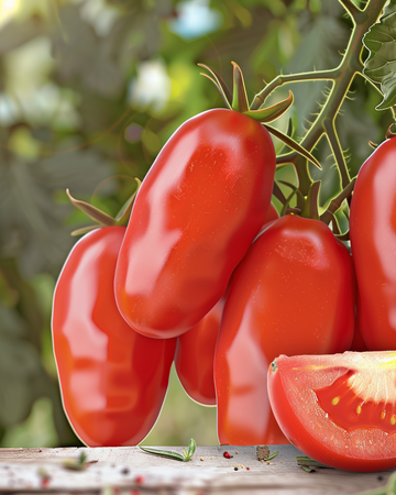 Tomate Super Roma Samen (Solanum lycopersicum) – einjähriges Gemüse