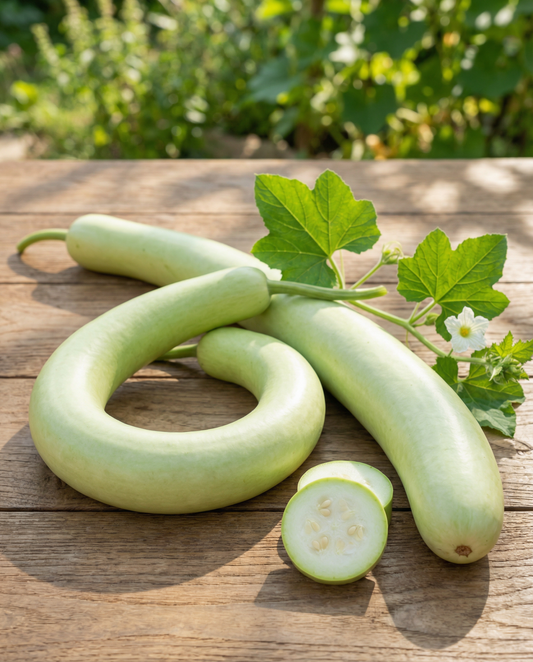 Cucuzzi Gourd Italian Snake (Lagenaria siceraria) – einjährige Samen von SeedsChoice