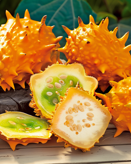 Horned Melon Seeds Cucumis Metuliferus Annual Fruit Variety