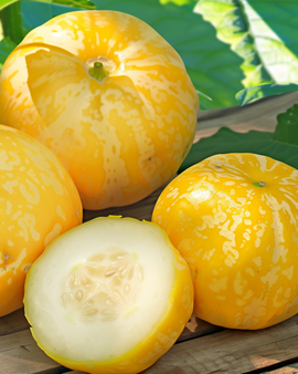 Gurkensamen Zitronenapfel Cucumis Sativus einjährig