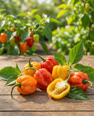 Habanero Pepper Mixture (Capsicum chinense) – einjährige Gemüsesamen von SeedsChoice