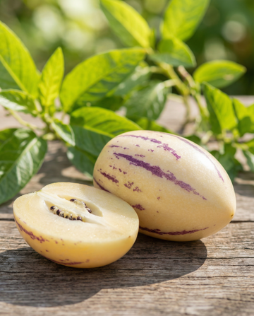 Melonenbirne (Solanum muricatum) – mehrjährige Gemüsesamen von SeedsChoice