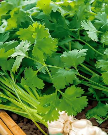 Koriander Cilantro Samen (Coriandrum sativum) – einjähriges Kraut