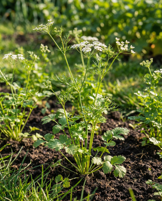 Koriander Cilantro (Coriandrum sativum) – einjährige Kräutersamen von SeedsChoice