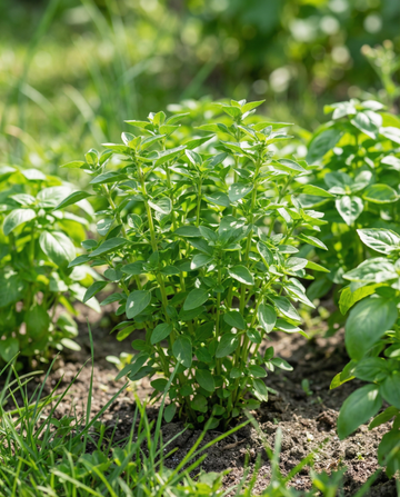 Small-Leaf Basil (Ocimum basilicum) – annual herb seeds from SeedsChoice