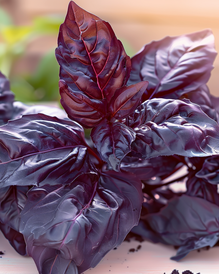 Basilikum Red Lizzy Samen (Ocimum basilicum) – einjähriges Küchenkraut