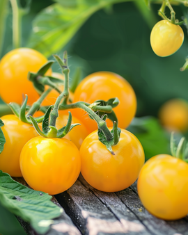 Cherry Tomato Seeds Cereza Amarilla Solanum Lycopersicum Annual