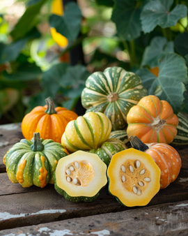 Patisson Seeds Cucurbita Pepo Colour Mix Annual Scallopini