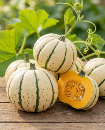 Pumpkin Sweet Dumpling (Cucurbita pepo) – annual vegetable seeds from SeedsChoice