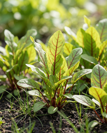 Red Veined Sorrel Microgreens (Rumex sanguineus) – einjährige Microgreens-Samen von SeedsChoice