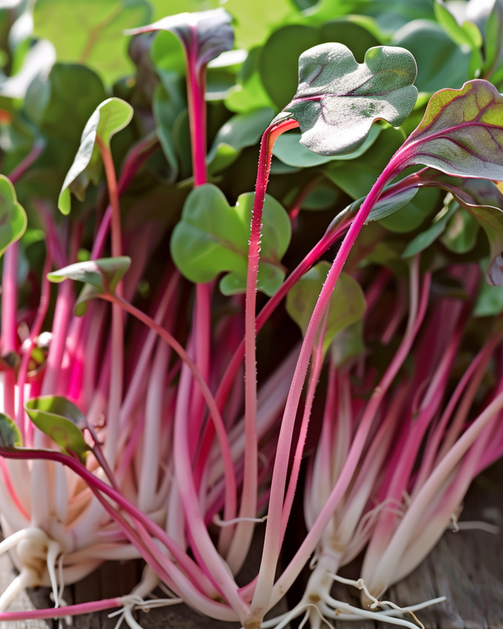 Radieschen Daikon Red Microgreens Samen (Raphanus sativus) – einjährige Microgreens