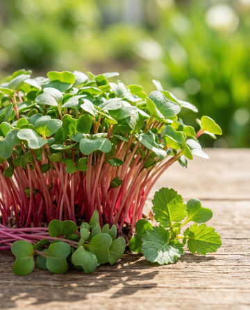 Radieschen Daikon Red Microgreens (Raphanus sativus) – einjährige Microgreens-Samen von SeedsChoice