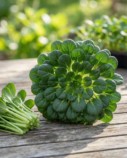 Tatsoi Microgreens (Brassica rapa) – Samen für einjährige Microgreens von SeedsChoice
