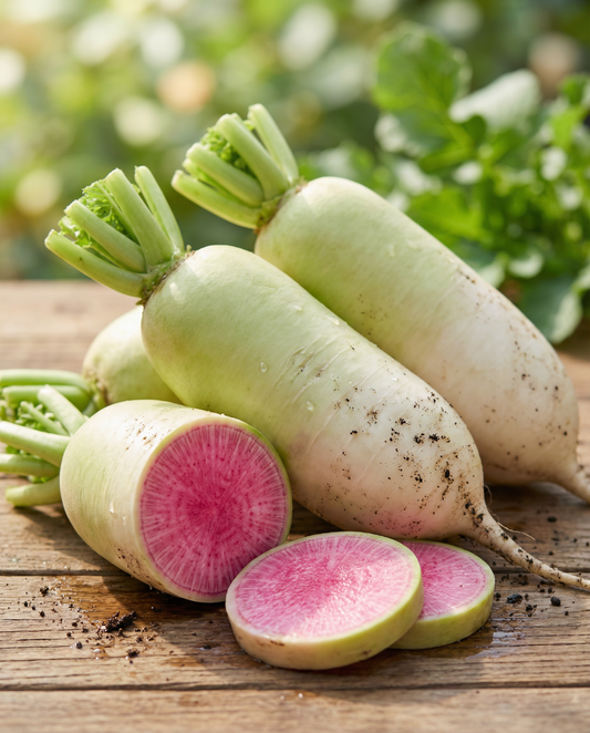 Chinesischer Rettich Red Impression F1 (Raphanus sativus) – einjährige Gemüsesamen von SeedsChoice