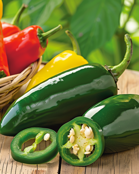Jalapeño-Paprikasamen Capsicum Annuum einjähriges Gemüse