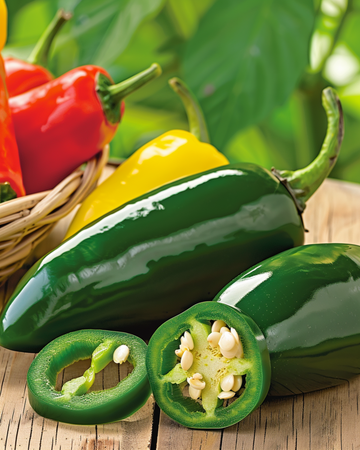 Jalapeño Pepper seeds (Capsicum annuum) – annual vegetable