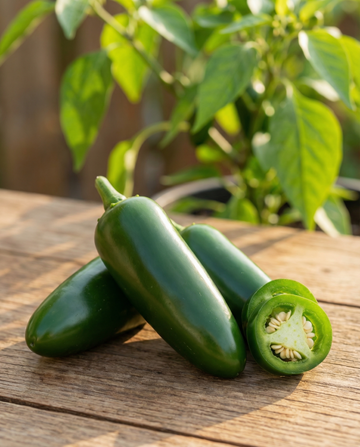 Jalapeño Pepper (Capsicum annuum) – annual vegetable seeds from SeedsChoice