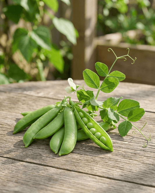 Snap Pea Delikett (Pisum sativum) – annual vegetable seeds from SeedsChoice