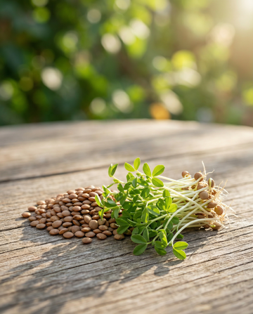 Linsen-Sprossen (Lens culinaris) – Bio-Saatgut für einjährige Sprossen von SeedsChoice