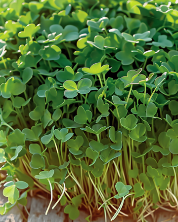 Gartenkresse Sprouting Samen (Lepidium sativum) – Bio-Saatgut für einjährige Sprossen