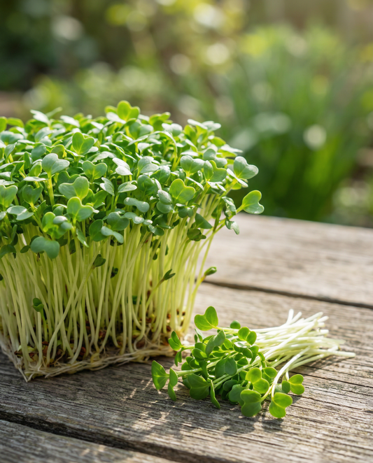Gartenkresse Sprouting (Lepidium sativum) – Bio-Saatgut für einjährige Sprossen von SeedsChoice