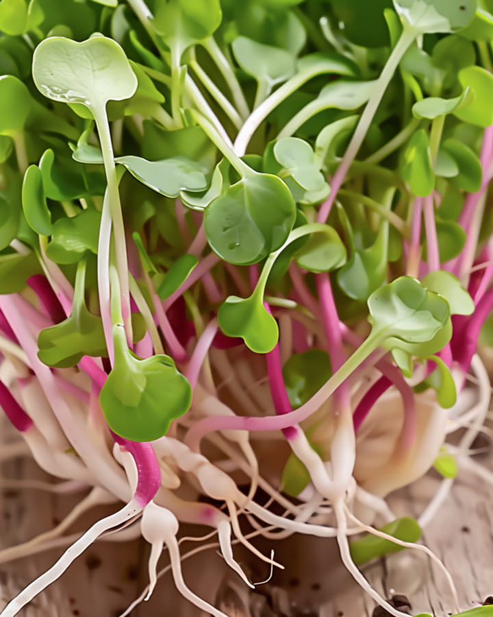 Radieschen China Rose Sprouting Samen (Raphanus sativus) – einjährige Bio-Sprossen-Samen
