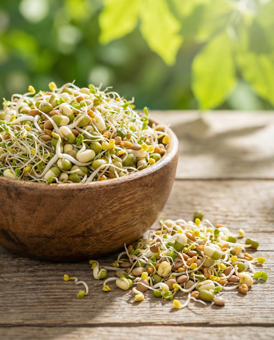 Salatmischung Sprouting (Lactuca sativa) – Bio-Keimsamen für einjährige Pflanzen von SeedsChoice