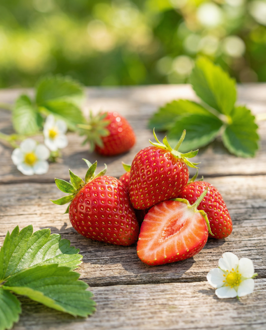 Erdbeere Quattro Stagioni (Fragaria vesca) – mehrjährige Samen von SeedsChoice