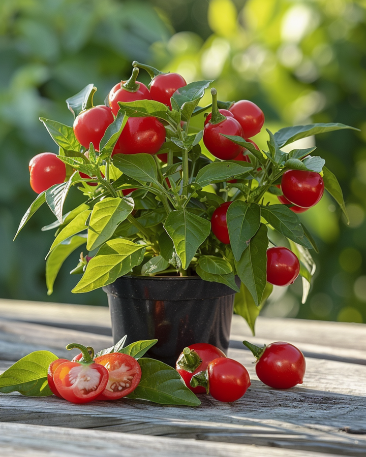 Hot Pepper Calabrese Compact Samen (Capsicum annuum) – Gemüse