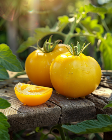 Gelbe Tomate Golden Boy F1 Hybrid-Samen (Solanum lycopersicum) – Gemüse