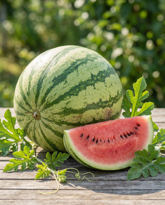 Wassermelone Crimson Sweet (Citrullus lanatus) – einjährige Gemüsesamen von SeedsChoice