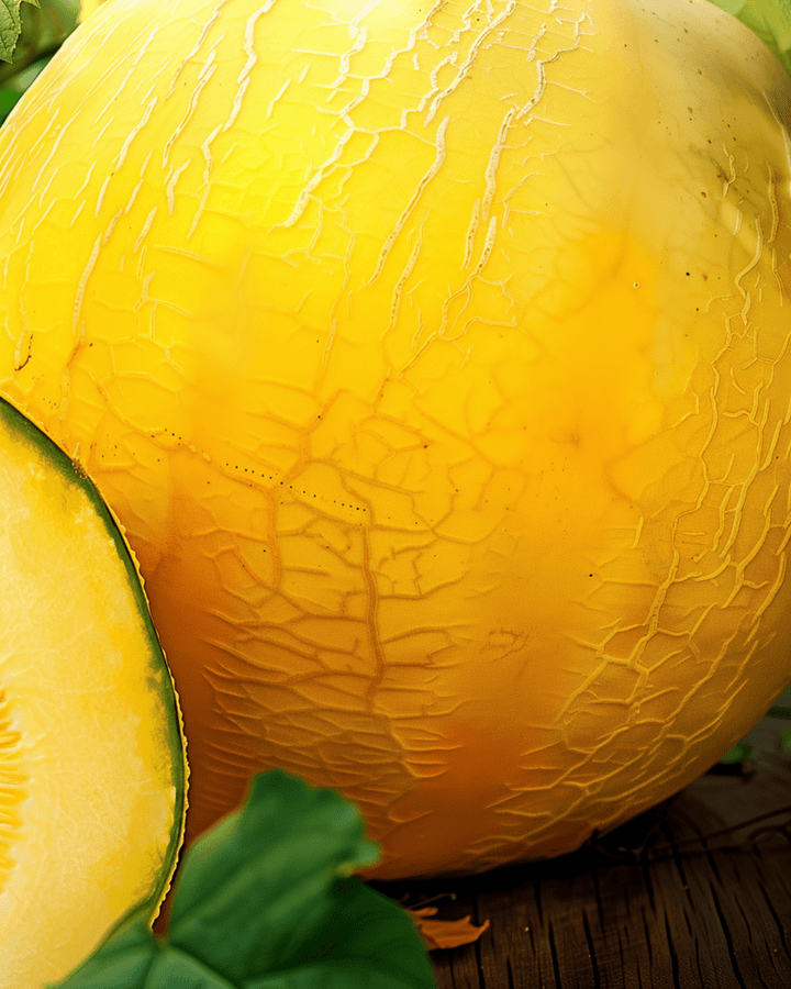 Gelbe Wintermelone Giallo Inverno-Samen (Cucumis melo) – einjähriges Gemüse