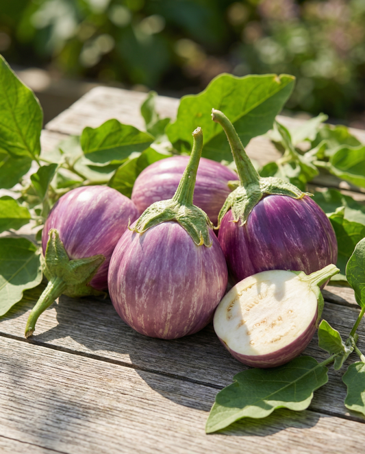 Eggplant Prosperosa (Solanum melongena) – vegetable seeds from SeedsChoice