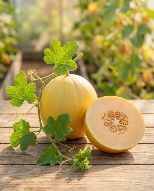 Climbing Melon Rampicante Zuccherino (Cucumis melo) – annual climber seeds from SeedsChoice