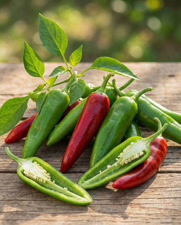 Friggitello Pepper Early (Capsicum annuum) – Gemüsesamen von SeedsChoice