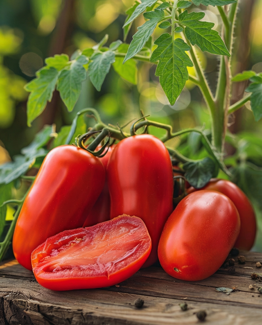 San Marzano Tomato (Solanum lycopersicum) – annual vegetable seeds from SeedsChoice