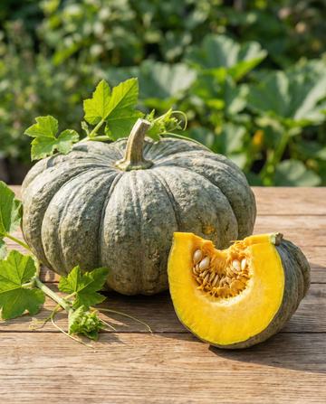 Kürbis Berrettina (Cucurbita maxima) – einjährige Gemüsesamen von SeedsChoice