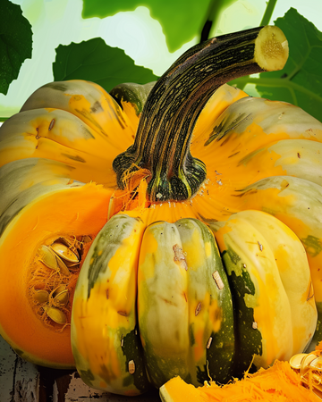 Round Padana Kürbis Samen (Cucurbita maxima) – einjähriges Gemüse