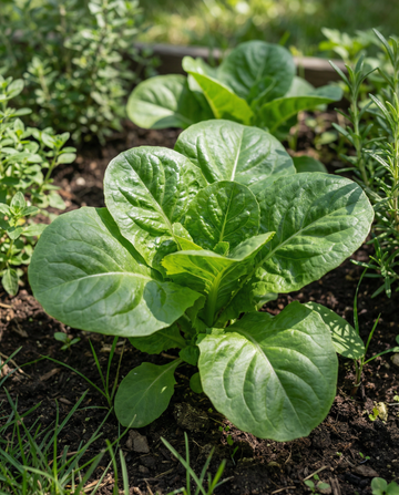 Basil A Foglie Di Lattuga (Ocimum basilicum) – einjährige Kräutersamen von SeedsChoice
