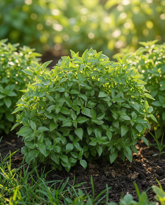 Feinbuschiges grünes Basilikum (Ocimum basilicum) – einjährige Samen von SeedsChoice