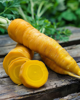 Möhrensamen Daucus Carota Jaune du Doubs späte Sorte