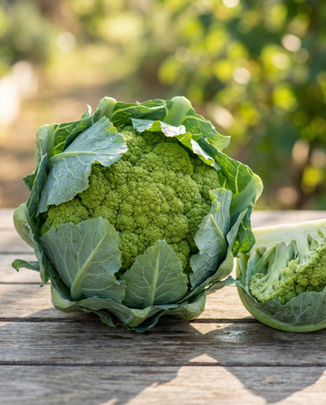 Grüner Blumenkohl Cavolfiore Verde Di Macerata (Brassica oleracea) – Gemüsesamen von SeedsChoice
