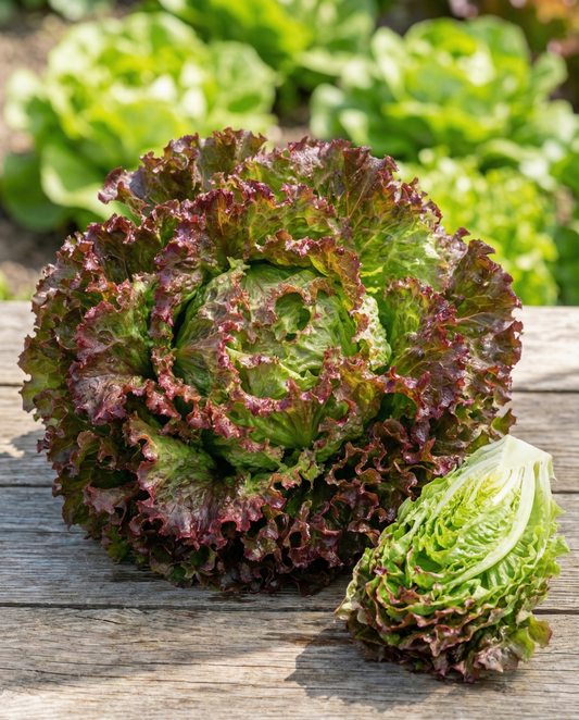 Lettuce Ubriacona (Lactuca sativa) – annual vegetable seeds from SeedsChoice