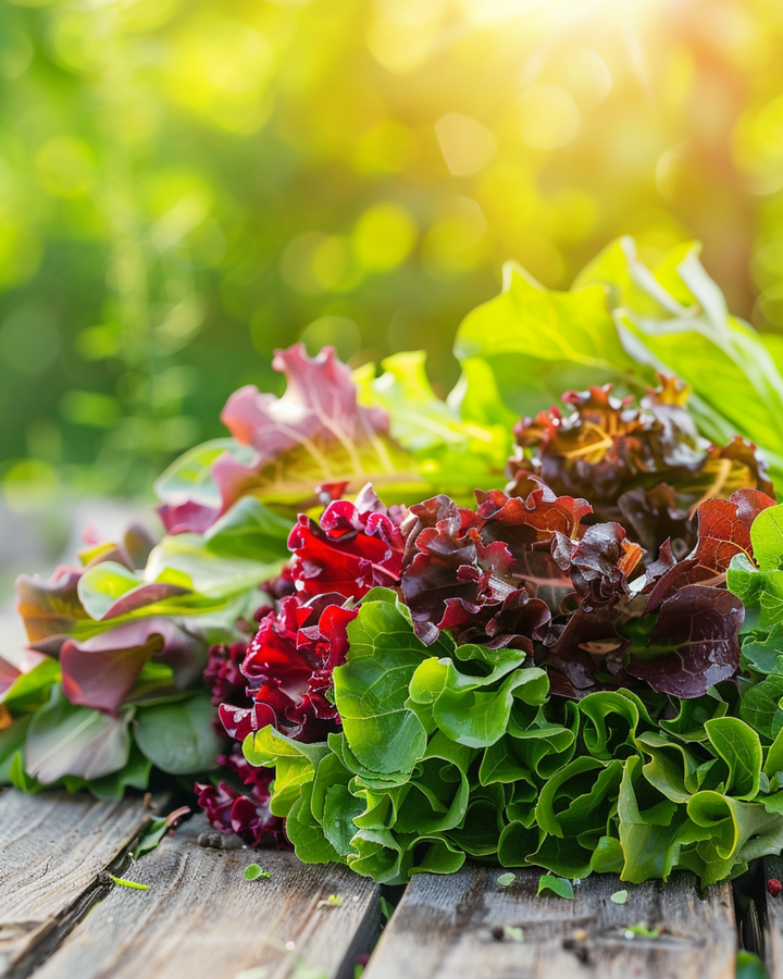 Lettuce Cut And Come Again Mix seeds (Lactuca sativa) – vegetable