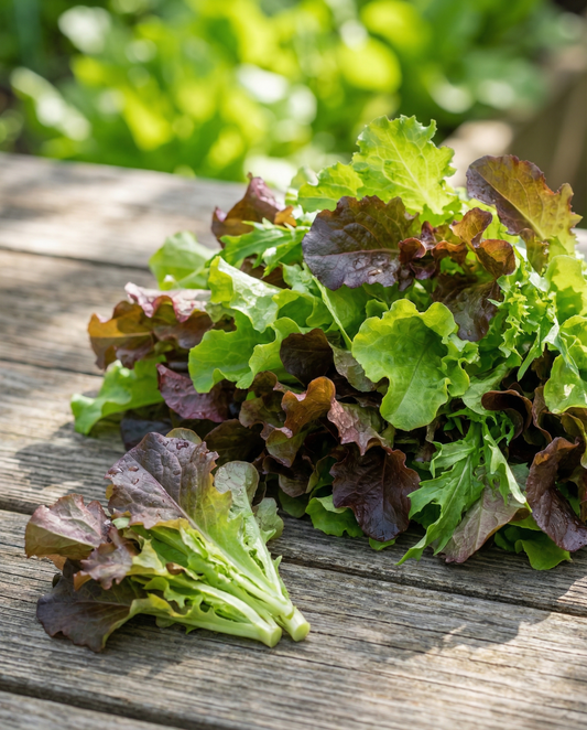 Lettuce Cut And Come Again Mix (Lactuca sativa) – vegetable seeds from SeedsChoice