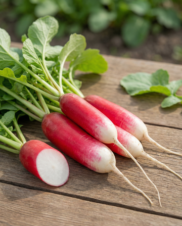 Radish Flamboyant 3 (Raphanus sativus) – vegetable seeds from SeedsChoice